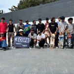 Encuentro de skate en el marco del Aniversario de Caleta Olivia