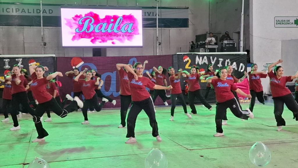 Emotivo cierre anual de la Escuela Municipal de Danzas Urbanas “Baila”