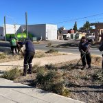 Continúa la ejecución de las tareas de limpieza en diversos sectores