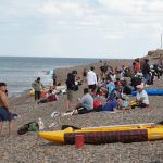 La náutica y el deporte, actividades centrales de este fin de semana, continuarán este lunes