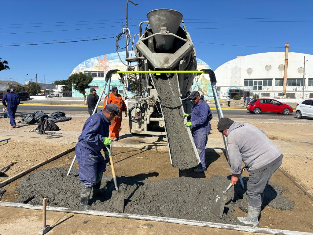 Las obras públicas continúan avanzando en la ciudad