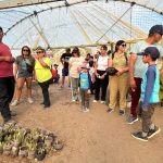 Más de cien visitantes recorrieron el circuito natural de la chacra municipal Punto Orgánico
