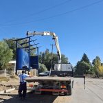 Comenzó la instalación de una garita de pasajeros en la Zona de Chacras
