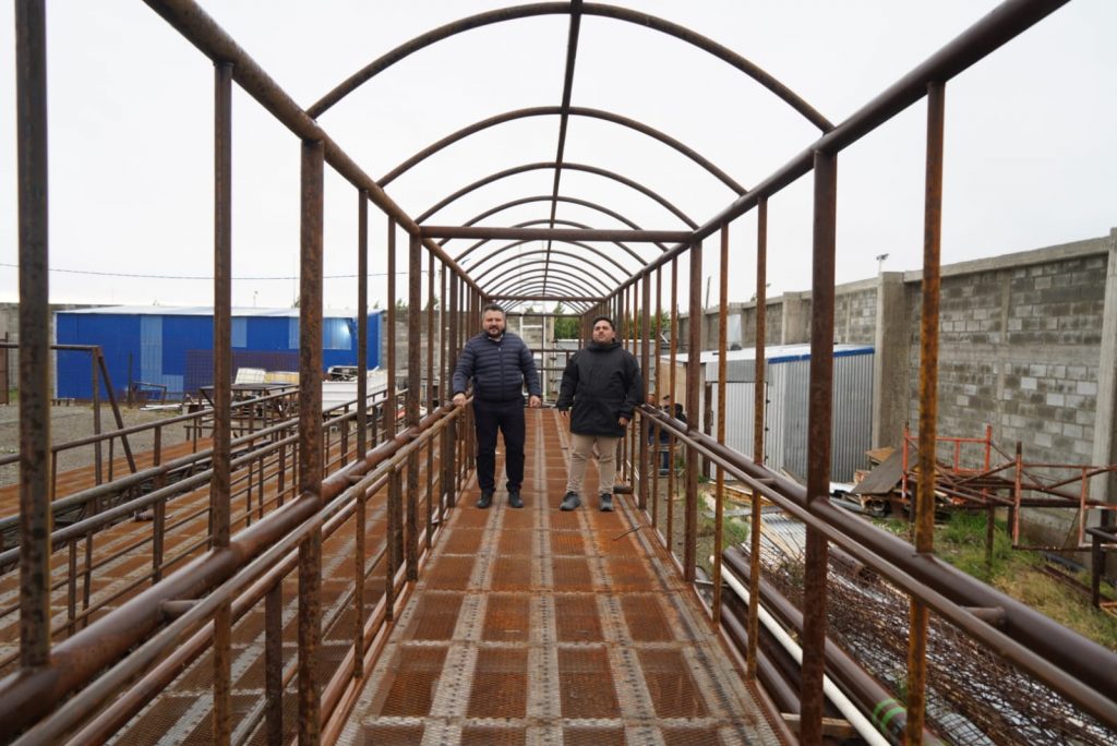 Seguridad que se construye: El intendente Pablo Carrizo avanza con pasarelas peatonales