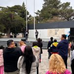 Caleta Olivia realizó un homenaje al Papa Francisco en la plaza “20 de Noviembre”