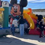 “La Periferia” solidaria reunió donaciones y actividades recreativas en la plaza del barrio Rotary 23