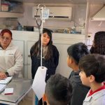 El Quirófano Móvil visitó la EPP N° 43 con tareas de concientización y atención sanitaria