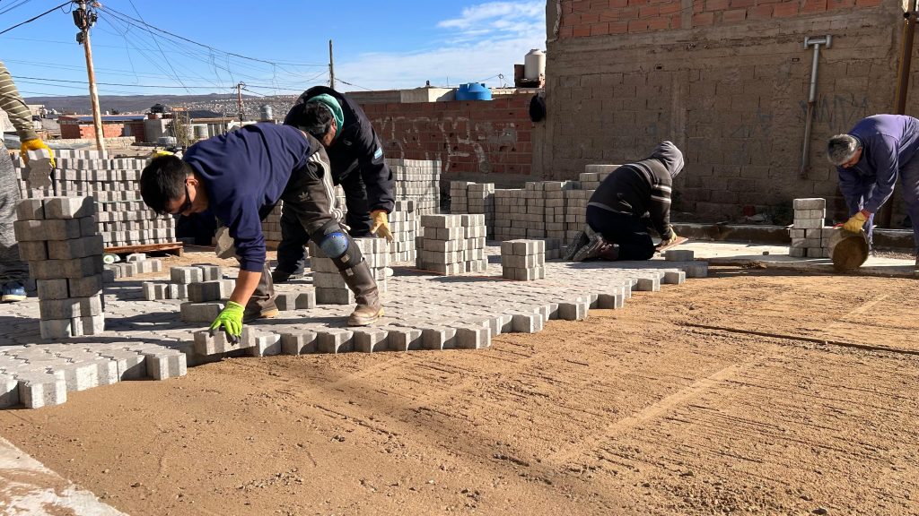 El Municipio avanza con obras civiles en distintos sectores de la ciudad