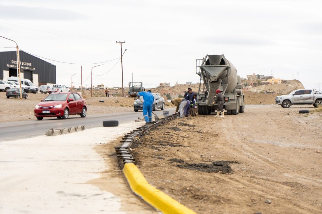 Avanza la obra sobre calle Juana Terraz en conexión con la Ruta Provincial N° 12