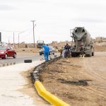 Avanza la obra sobre calle Juana Terraz en conexión con la Ruta Provincial N° 12