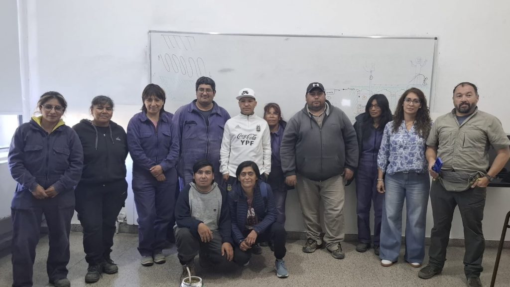 Capacitación sobre reutilización de aguas en la Chacra Municipal