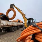 Llegó el material para la ampliación de la red de gas del barrio René Favaloro