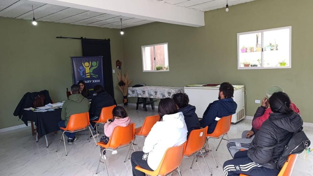 Continúa el relevamiento del Plan Invernal en distintos barrios de Caleta Olivia