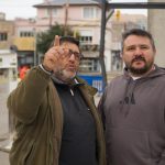 Llenado de losa para el avance del Centro de Monitoreo