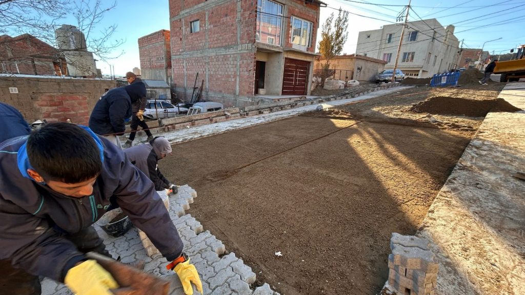 El Municipio avanza con obras en distintos sectores de la ciudad