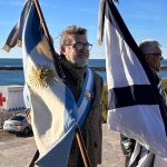 Acto por el Día de la Armada en la costanera