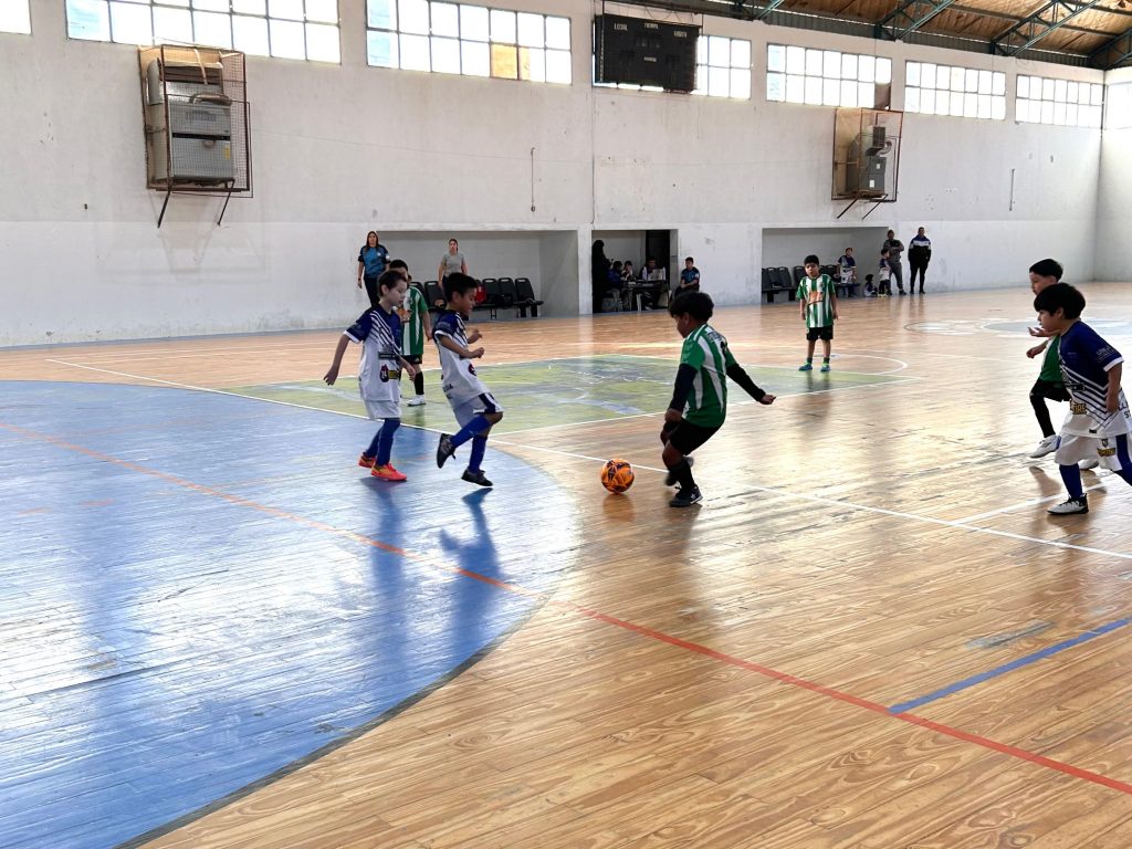 Gran convocatoria del Torneo Pibes en el Gimnasio Mirta Reartes