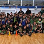 Nueva Jornada de la liga de Mini básquet en el Gimnasio “Pancho” Cerda