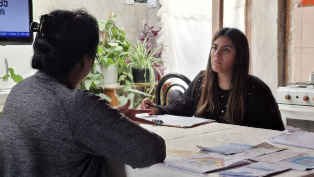 Plan Invernal: Municipio realiza relevamiento y asistencia social en el barrio Bontempo