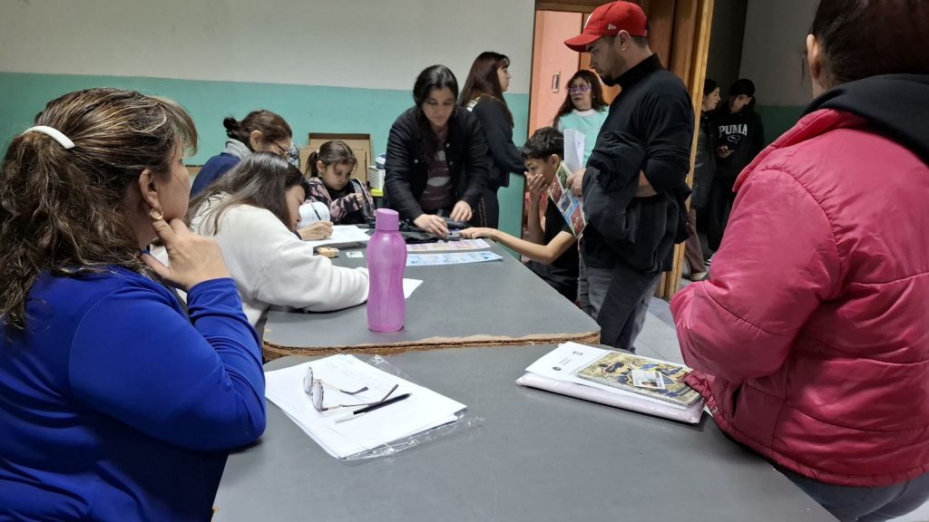 Dispositivo de salud en la unión vecinal del barrio 8 de Julio