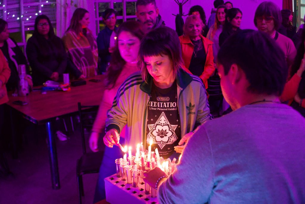 En el Centro Integral de la Mujer se realizó la vigilia por el 11° aniversario del primer “Ni Una Menos”