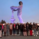 Jornada de sensibilización y encendido violeta para concientizar sobre el maltrato hacia las personas mayores