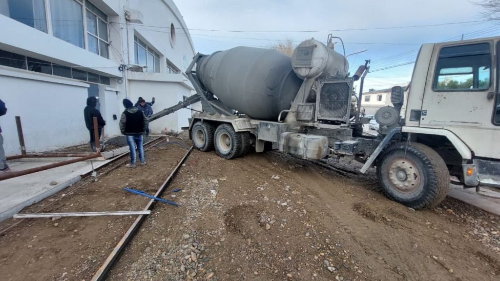 Avanzan las obras de accesibilidad en el Complejo Deportivo Municipal “Ing. Knudsen”