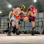 Caleta Olivia vivió una gran jornada de kickboxing en el Gimnasio Enrique Mosconi