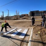 Avanza la puesta en valor de la calle Juana Terraz y su inauguración será en los próximos días