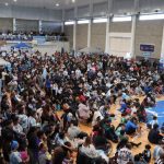 «El Mundial en tu Barrio» reunió a más de mil vecinos en el gimnasio Pancho Cerda