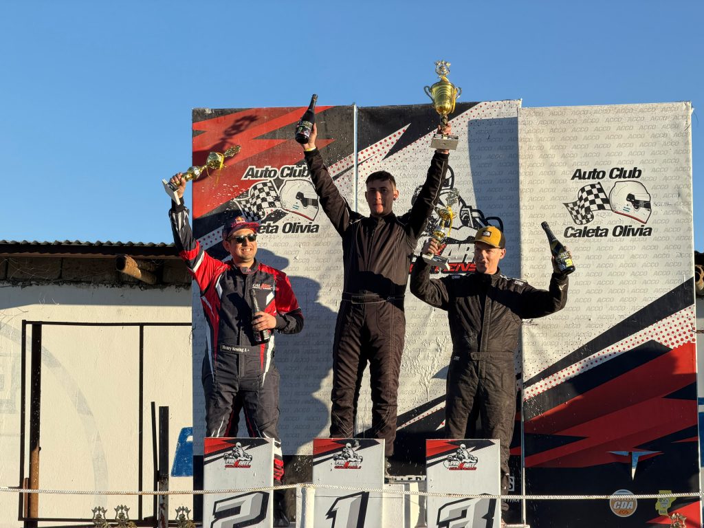 Se disputó el Gran Premio Municipalidad de Caleta Olivia de karting