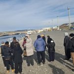 Turismo realizó una nueva visita guiada al Puerto de Caleta Olivia