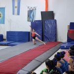Los juegos evita protagonizaron la tarde con un encuentro de gimnasia artística