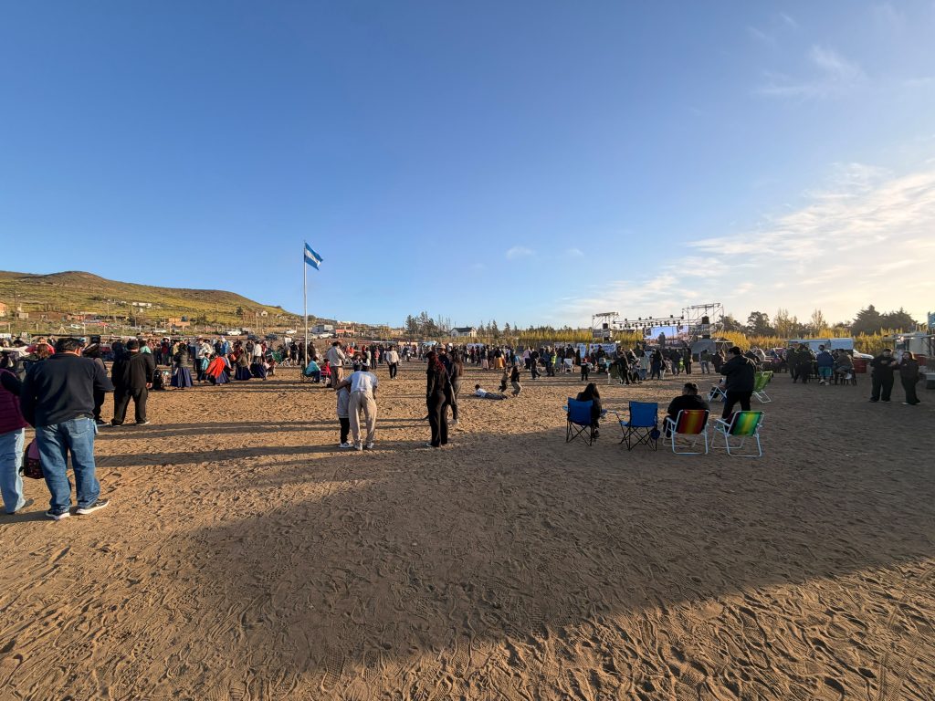 La Chacra Mi Sueño fue escenario de una jornada campera con familias de Caleta Olivia y la región