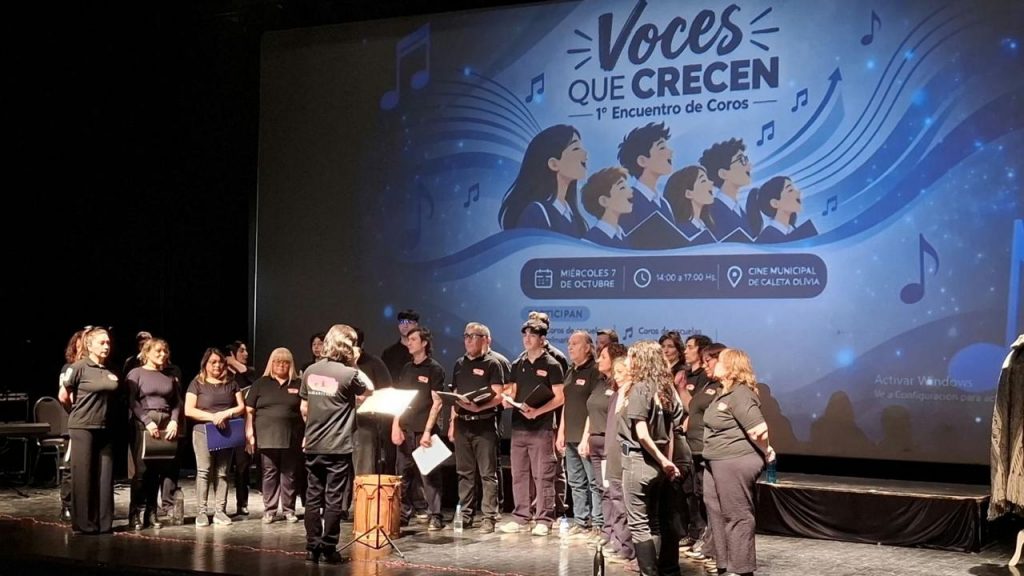 “Voces que Crecen” reunió talentos en el Cine Municipal