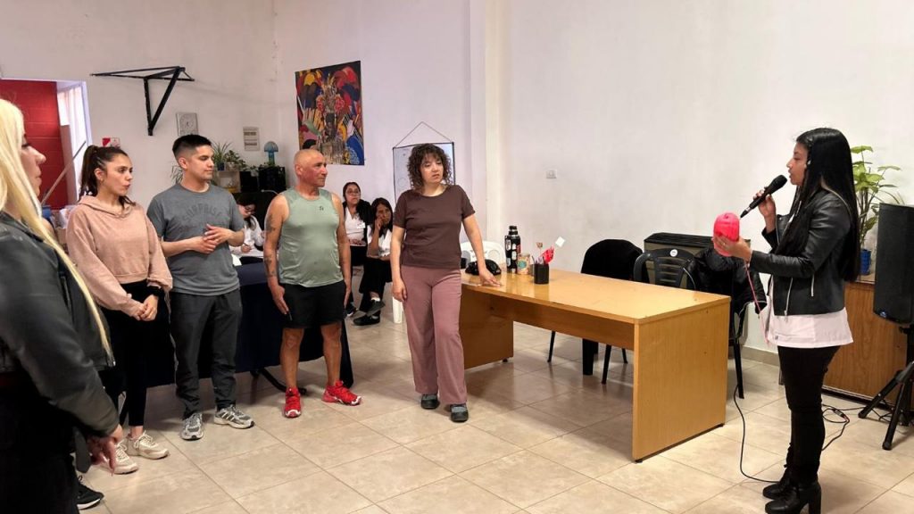 El CIJ 3 de Febrero fue sede del taller “El arte de las emociones”