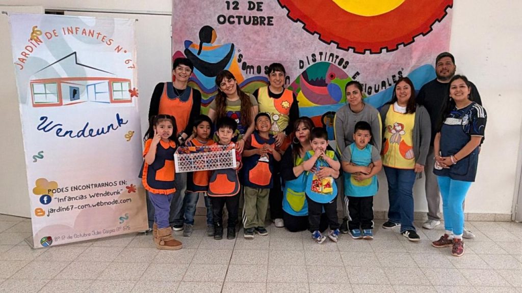 El Jardín Maternal Manitas Traviesas participó del proyecto “Lazos que nos unen y abrazan”