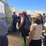 Alumnos del Colegio Secundario N° 22 visitaron la Chacra Municipal Punto Orgánico para promover hábitos saludables