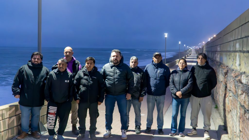 La Municipalidad inauguró la primera etapa de la nueva luminaria de la Costanera